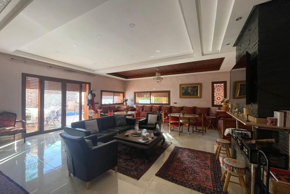 villa à vendre sur la route de l'Ourika Marrakech