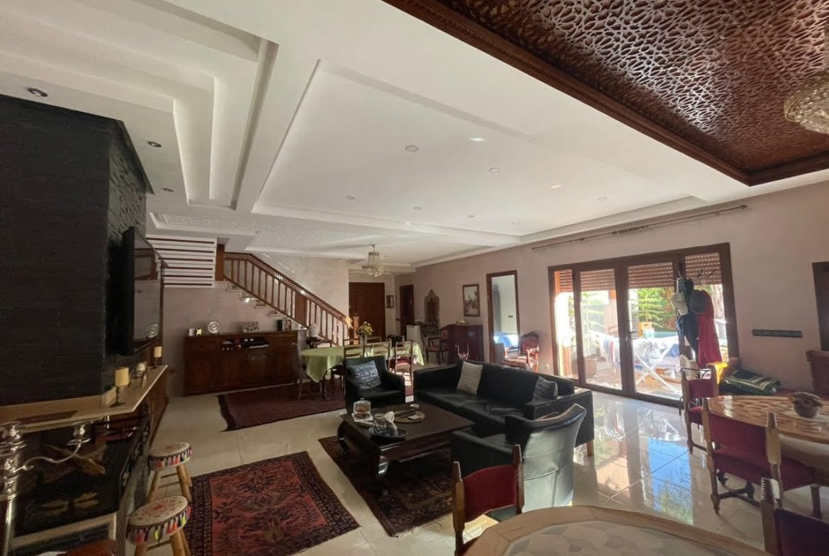 villa à vendre sur la route de l'Ourika Marrakech