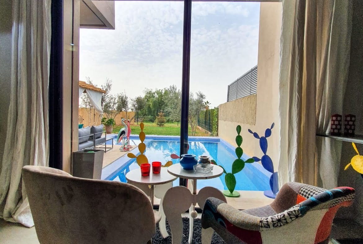 Villa à louer sur golf Argan à Marrakech