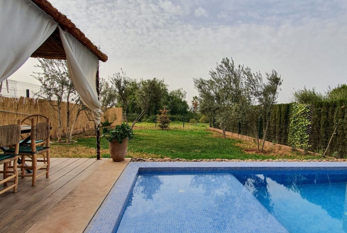 Villa à louer sur golf Argan à Marrakech
