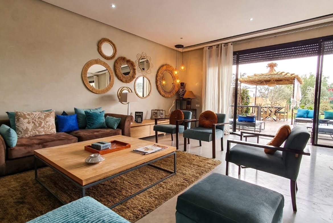 Villa à louer sur golf Argan à Marrakech