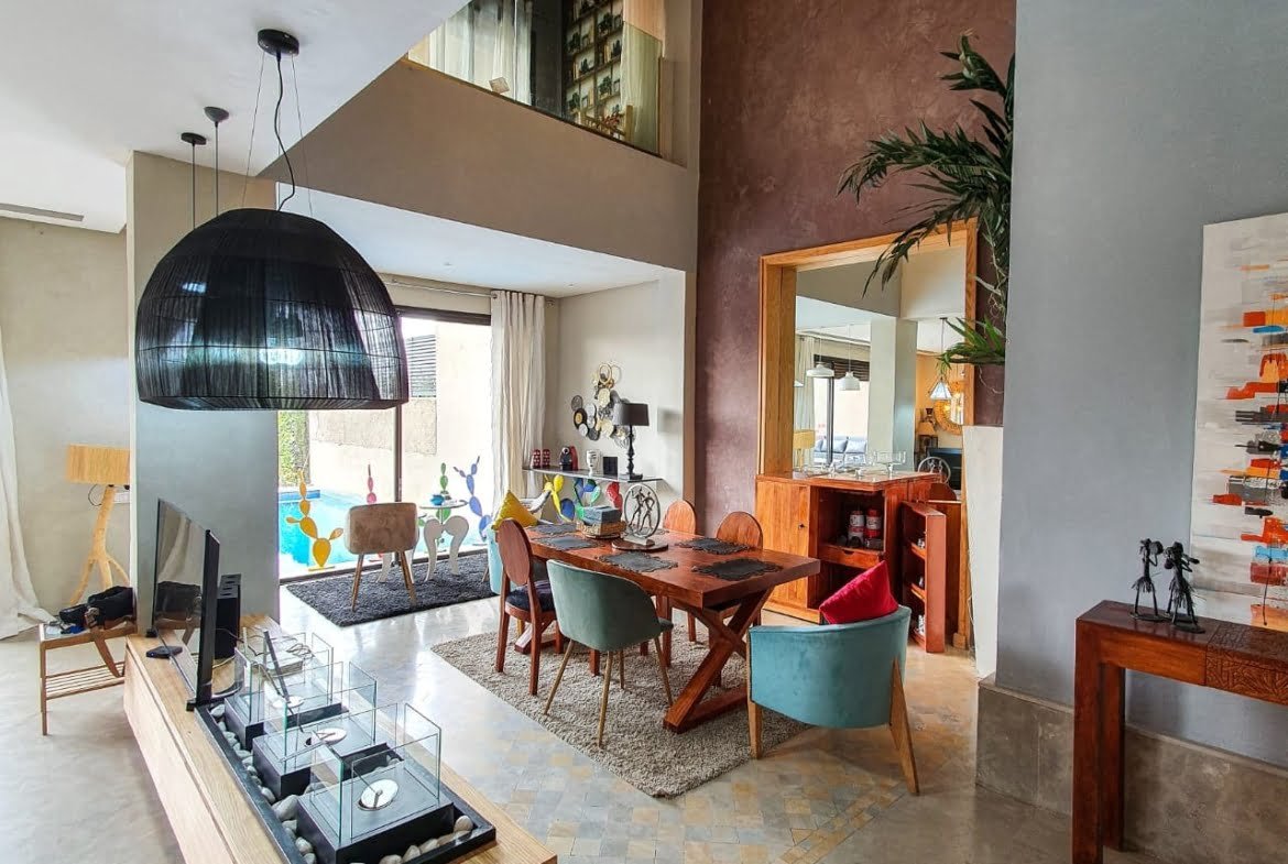 Villa à louer sur golf Argan à Marrakech