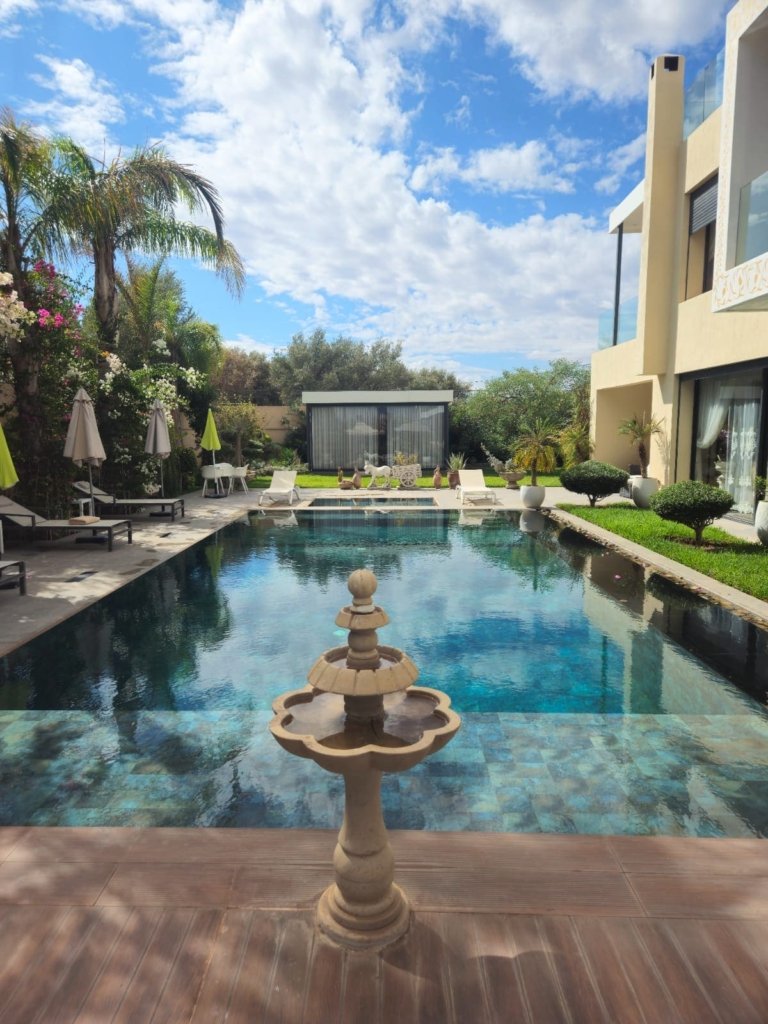 villa de luxe à vendre sur Marrakech