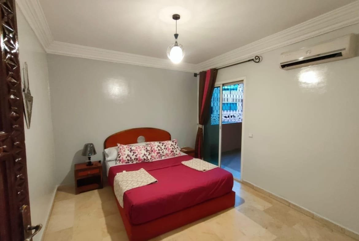 Appartement meublé à louer à Guéliz