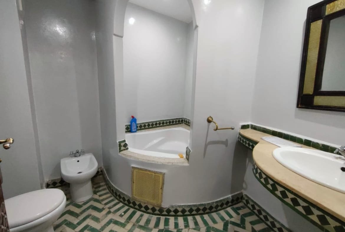 Appartement meublé à louer à Guéliz