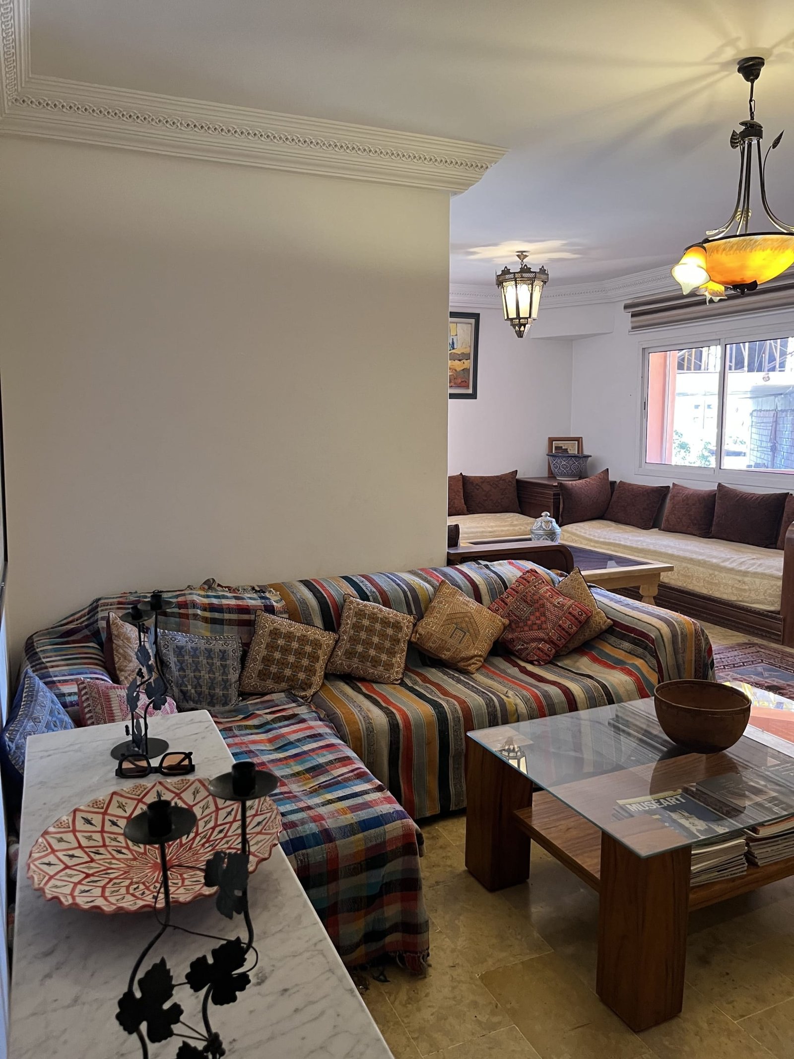 À Vendre : Bel Appartement avec Terrasse et Place de Parking à Majorelle, Marrakech