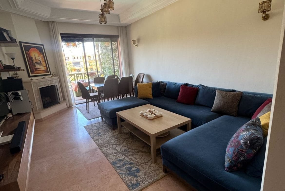 À Vendre : Superbe Appartement Meublé à l’Agdal – Résidence Sécurisée avec Piscine