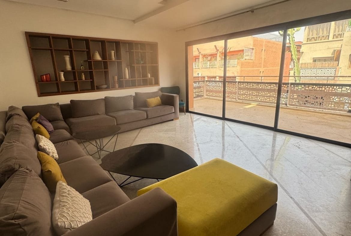 À Vendre : Magnifique Appartement Meublé à Carré Eden – Gueliz