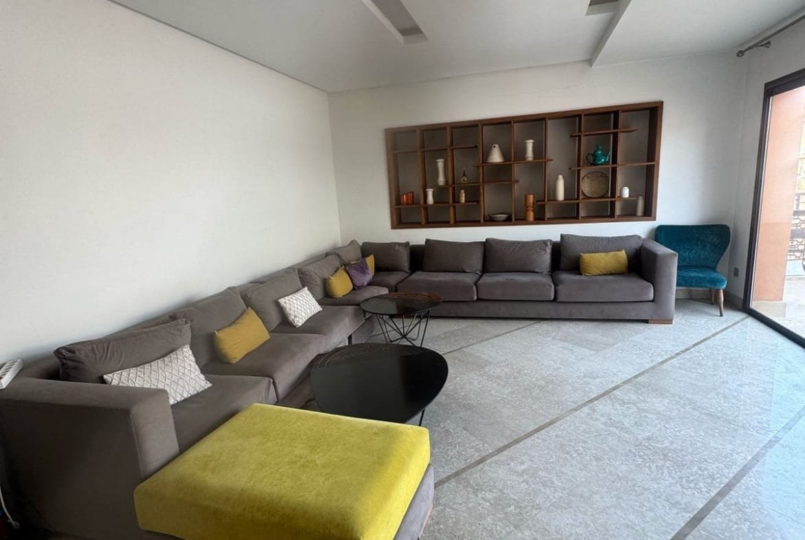 À Vendre : Magnifique Appartement Meublé à Carré Eden – Gueliz