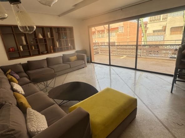 À Vendre : Magnifique Appartement Meublé à Carré Eden – Gueliz